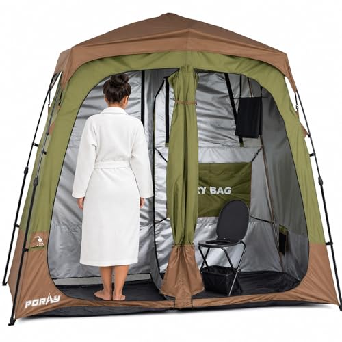 Portable Camping Shower Tent Deluxe Changing Room Easy Set Up Privacy Shelter