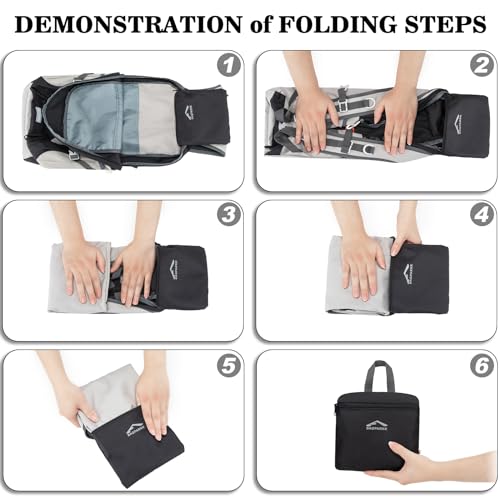 35L Ultra Lightweight Foldable Packable Hiking Backpack