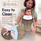 6-in-1 Baby Carrier with Hip Seat, Ergonomic Newborn to Toddler Carrier 7–50 lbs, Front Back Hip Carry, Lumbar Support, Sun Hood, Safety-Certified, Warm Taupe