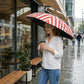 Small Compact Travel Umbrella with UV Protection for Sun & Rain