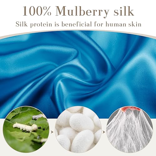 100% Mulberry Silk Sleep Mask Eye Mask for Women Man with Adjustable Band