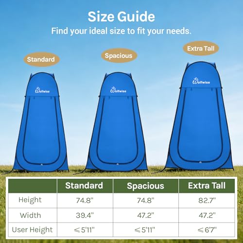 Pop Up Shower Tent for Camping Essentials
