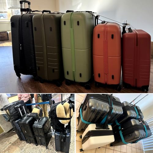 Luggage Straps for Suitcases (2 Count)