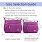 Women Shoulder Handbag Roomy Multiple Pockets Bag Ladies Crossbody Purse Fashion Tote Top Handle Satchel