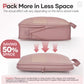 9 11 Set Compression Packing Cubes for Travel Essentials (9 Count)