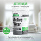 Active Wear Laundry Detergent Powder & Odor Eliminator for Sportswear & Workout Clothes (64 Ounce)