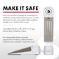 120 dB Wedge Door Stop Security Alarm