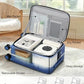 24 Inch Top Opening Checked Luggage with Cup Holder and USB Ports