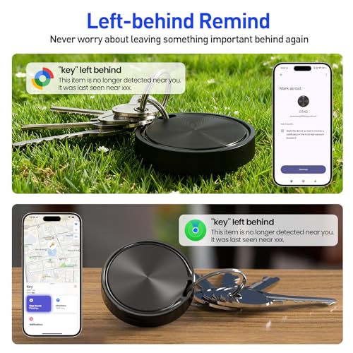 Air Tags 4 Pack Tracker Tag for iOS and Android (4 Count)