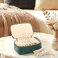Jewelry Travel Case with Clear 8 Velvet Bags