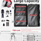 Super Large Aluminum Frame Checked Zipperless Luggage