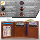 Extra Capacity Trifold Wallet for Men
