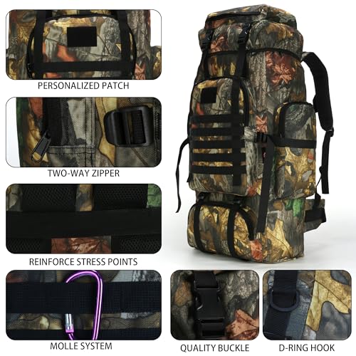 Hiking Backpack for Men 70L