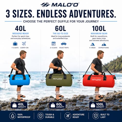 Malo’o Waterproof Dry Duffel