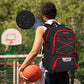 Basketball Backpack Large Sports Basketball Bag with Dedicated Ball Slot & Ventilated Shoe Compartment for Soccer Volleyball Gym Training Travel