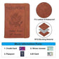 Premium Leather Passport Holder Covers Case