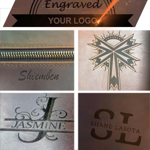 Personalized Family Passport Wallet for 4 Custom Engraved Name