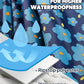 Waterproof Rain Poncho for Women Packable Hooded Raincoat with Pocket