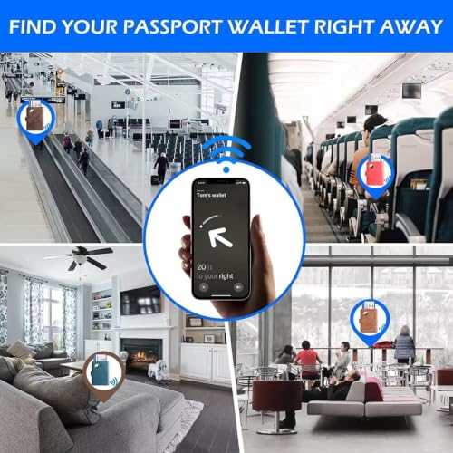 Airtag Passport Holder for Travel