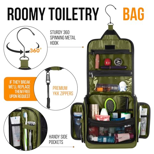 Travel Toiletry Bag for Men and Women