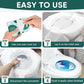 90 Pcs Disposable Flushable Paper Toilet Seat Covers Travel Supplies Essentials for Airplane