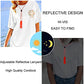 4 Pack Emergency Whistles with Adjustable Reflective Lanyard