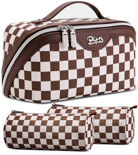 Travel Makeup Bag Organizer Cosmetic Bag (3 Count)