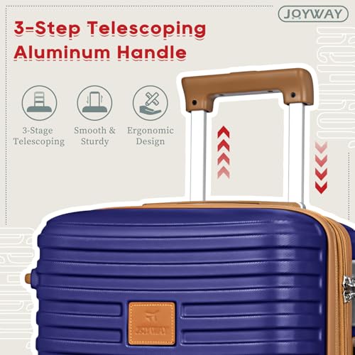 Expandable 24 Inch Luggage with Spinner Wheels