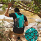 Foldable Small Hiking Backpack with 3 Strap Pockets