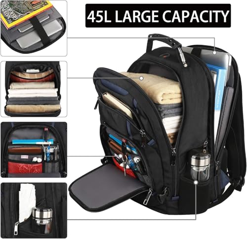 17.3 Laptop Backpack for Men Women