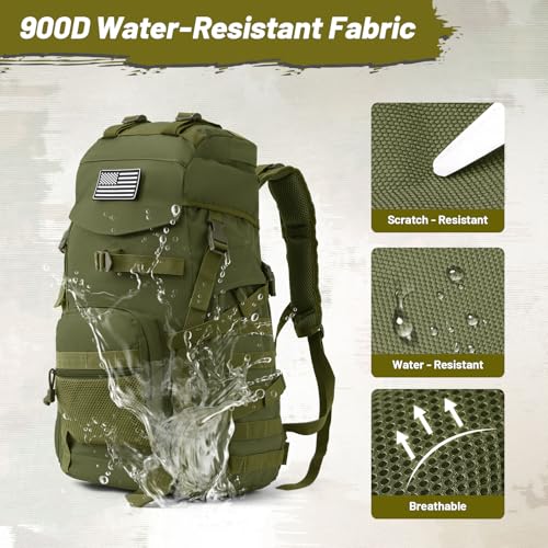 50L Tactical Backpack for Men and Women
