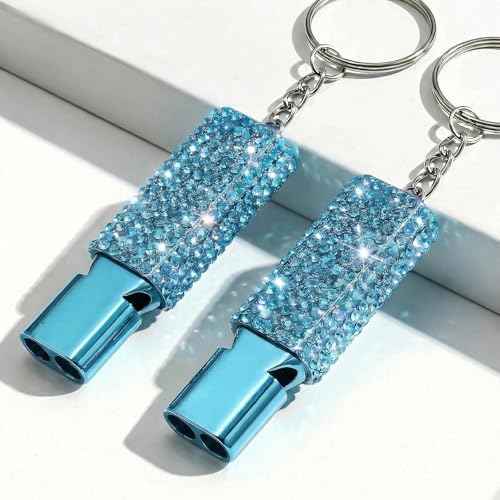 Three Tube Whistle Aluminum Alloy Survival Whistle for Outdoor Needs Sports Referee Emergency