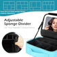 Travel Makeup Bag Cosmetic Bag with Lighted Mirror