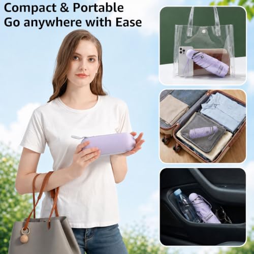 Mini Travel Umbrella with UV Sun Protection