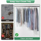Translucent Garment Bags for Hanging Clothes (15 Count)