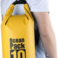 Dry Bag Waterproof Backpack 5L/10L/20L/30L Roll Top Waterproof Bag,Floating Dry bags for Kayaking,Swimming,Boating,Camping,Beach.