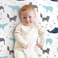 Pack n Play Stretchy Fitted Playard Sheet Set BROLEX 2 Pack Portable Mini Crib Sheets (2 Count)
