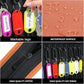 Portable Zippered Key Organizer