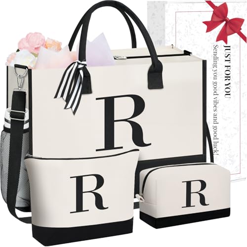 Initial Tote Bag