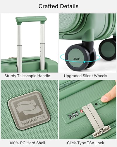 Hardside Expandable Carry On Luggage
