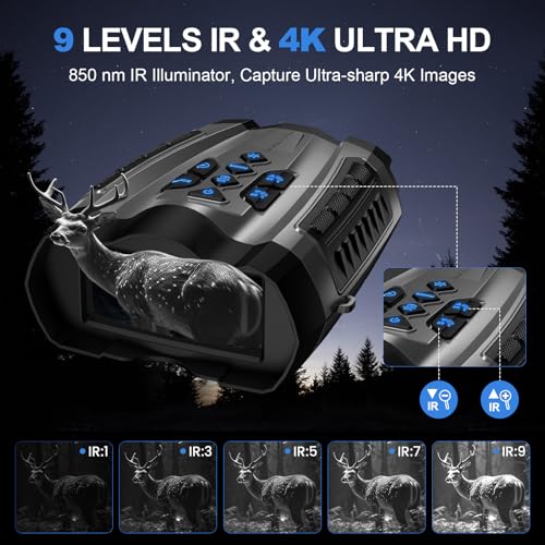 4K Night Vision Goggles for Adults