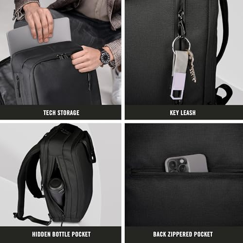 Parker 16" Polyester Tech Covertible Backpack (2.35 Pounds)