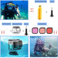 Action Camera Accessories Kit for GoPro Hero 13 12 11 10 9 Black (65 Count)