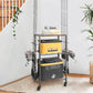 Fishing Rod Holder Cart for Garage & Home