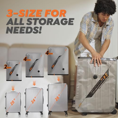 Rechargeable Wireless Vacuum Pump + 10 Storage Bags (11 Count)