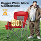 Oversized Camping Chairs High Back Heavy Duty Lawn Chair 500LBS