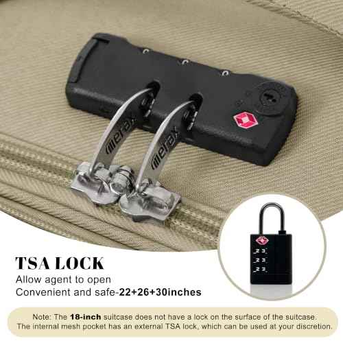 4 Piece Expandable Luggage Set (4 Count)