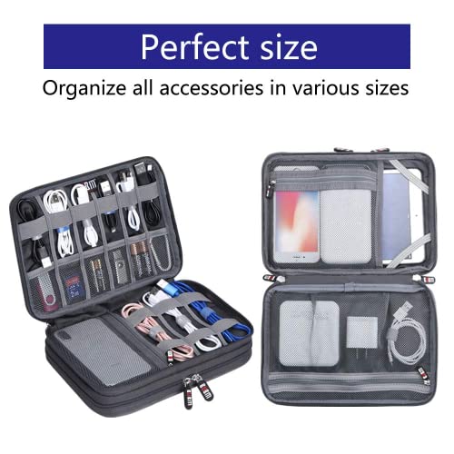 Electronic Cable Organizer Bag
