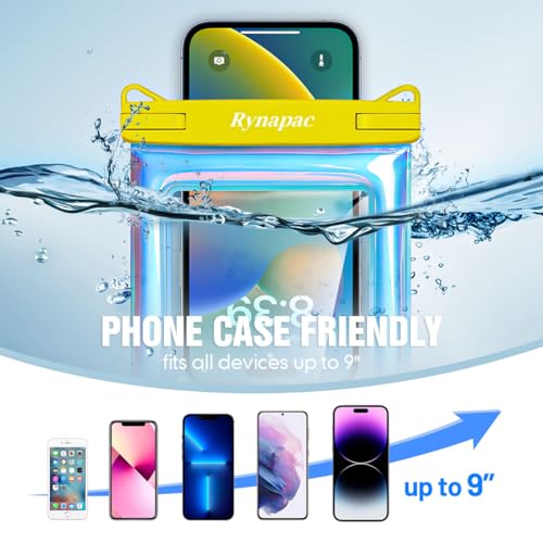 Waterproof Phone Pouch Floating [Up to 8.5''] (2 Count)
