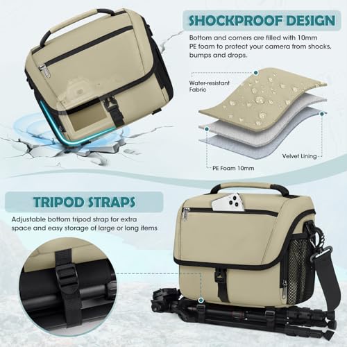 Camera Bag DSLR SLR Mirrorless Camera Case for Photographer